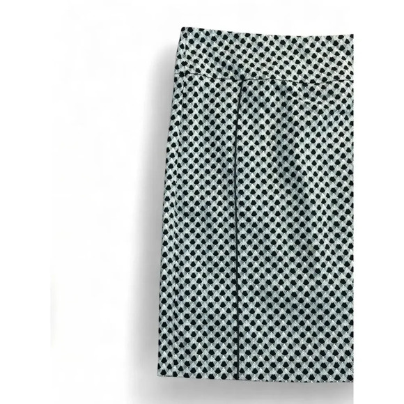 Margaret M Slimming Pencil Skirt Grey & White Patterned Stretch Pull On - Picture 3 of 7